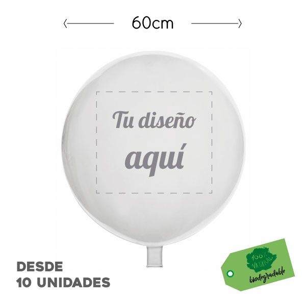 globo personalizado latex gigante 60cm