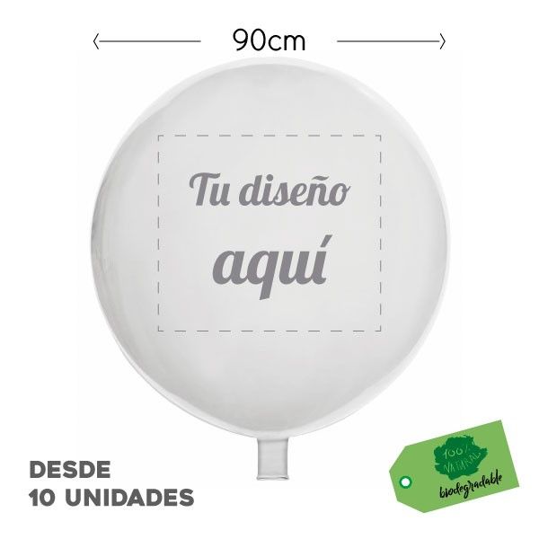 globo personalizado latex gigante 90cm