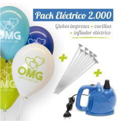Pack Eléctrico 2.000 con Varillas de Plástico